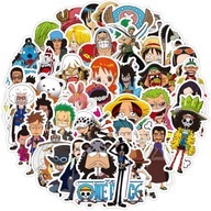 Naklejki Anime One Piece Monkey D. Luffy Nami Manga Piraci 50szt.