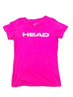 Head koszulka damska T-shirt różowa r. S/36 , BDB