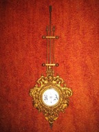 STARE, RUSZTOWE, BARDZO OZDOBNE WAHADLO DO ZEGARA 2622