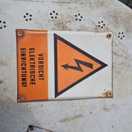 tablica ostrzegawcza elektryczna