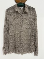 245 koszula kwiaty letnia delikatna przewiewna romantyczny vintage Segal XL