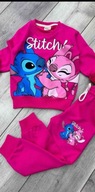 DRES DZIEWCZĘCY LILO I STITCH BLUZA SPODNIE ROZM.104,110