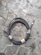 PRZEWÓD KABEL MIEDZIANY GRUBY 1cm 10mm długi 4m 60cm Łódz kamper