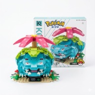 Klocki POKEMON Venusaur ZESTAW 497 EL Figurka KONSTRUKCYJNA Prezent FANA