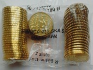 2 zł Dzieje Złotego Nike 2007r 50 sztuk worek bankowy woreczek