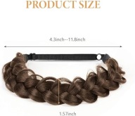 Lorus opaska do włosów klasyczna brązowy