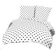 pościel bawełna lux 160x220 + 2x70x80 2x40x40 guzik B 207-19 Serduszka czar