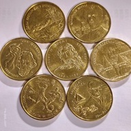 ROCZNIK 2002 7 monet 2ZŁ GN MENNICZE .