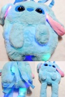 Plecak Stitch pluszowy nowy led ruchome uszy