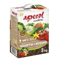 Nawóz organiczny, naturalny Agrecol granulat 3 kg 3 l