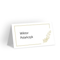 WINIETKI, WIZYTÓWKI NA STÓŁ KOMUNIA PERSONALIZACJA | 6szt.