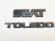 ZNACZEK EMBLEMAT NAPIS LOGO CZARNY 1996 SEAT TOLEDO I MK1 91-98