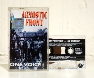 Kaseta AGNOSTIC FRONT - One Voice + Last Warning (wydanie Metal Mind)