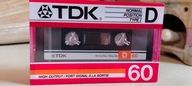 Kaseta magnetofonowa TDK D 60