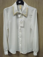 Bluzka koszula biała elegancka M/L Lamiar Italy !!!