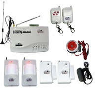 ALARM GSM POWIADOMIENIE SMS GSM 4 CZUJKA PIR PILOT