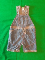 Bawełniane ogrodniczki niemowlęce marki Next