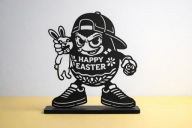 Ażurowe Jajko wielkanocne ozdoba prezent 3D