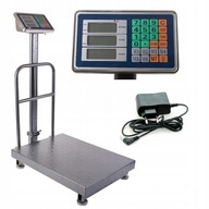 WAGA SKLEPOWA MAGAZYNOWA PLATFORMOWA PRZEMYSŁOWA SKŁADANA 150kg OPARCIE