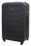 CZARNA WALIZKA ŚREDNIA GRAVITT 931 – STYLOWA I WYGODNA NA KÓŁKACH