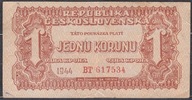 Czechosłowacja 1 Korona 1944