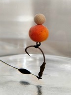 PRZYPON KARPIOWY RONNIE RIG HAK FOX CURVE MEDIUM NR 4,WKRĘT 19 MM