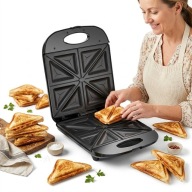 OPIEKACZ DO KANAPEK DUŻY XXL 4 TOSTY 1400W 2300W LED 4 TOSTY GRZANKI SUPER