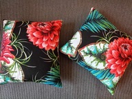 Poduszki Dekoracyjne Komplet 2 Sztuki Bawełna