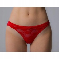 Koronkowe stringi coeur joie 1818 CZERWONE r. M