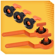 SYSTEM DO POZIOMOWANIA PŁYTEK KLINY KLIPSY UCHWYT 100 szt