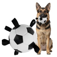 ZABAWKA dla psa PIŁKA do nogi Futbolowa XL MEGA MAXI ogromna do pompowania