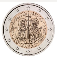 SLOWACJA - 2 Euro - 2013 - UNC
