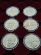 Zestaw monet 2 hrywny - 6 sztuk