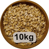 Owies Bezłuskowy Gnieciony, Płatki Owsiane z Owsa Bezłuskowego 10kg, 2025r