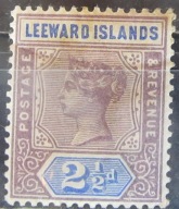 Leeward kolonia brytyjska stary znaczek (1/20