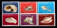 Mozambik / 792-797 ( Fauna - Dzień Znaczka - Muszle ) czyste / 1980 r.