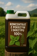 Gnojówka z pokrzyw i skrzypu KONCENTRAT - 5L naturalny EKO