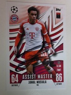 Karta topps Match Attax autograf Bayern Jamal Musiala Champions League