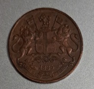 Indie Brytyjskie 1/4 anny 1835r. BCM