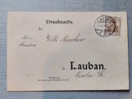 Lubań Lauban Einladung wycieczka 1908