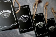 JACK DANIEL'S ZAWIESZKA NA PREZENT LIŚCIK 5 SZTUK