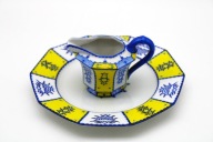 STARA ANTYCZNA PORCELANA RĘCZNIE MALOWANE