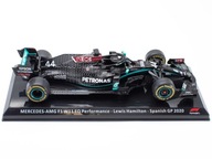 F1 MERCEDES W11 #44 Lewis Hamilton World Champion 2020 1/24 ixo MW2ALA0012
