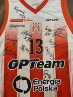OPTeam Energia Polska Resovia Rzeszów - koszulka #13 z autografami - 24/25