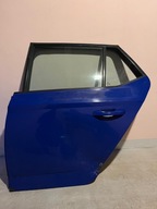 SKODA FABIA III HB LF3L 6X6X DRZWI LEWE TYŁ TYLNE KOMPLETNE W KOLOR