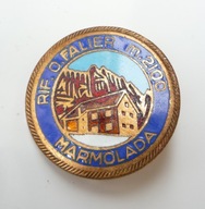 SCHRONISKO Rifugio Falier Südwand 2074m MARMOLADA WŁOCHY