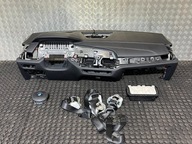 BMW X5 G05 KONSOLA PODUSZKI PASY ORYGINAŁ DEMONTAZ GŁADKA SKÓRA