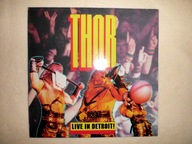 THOR Live In Detroit ! (1985) LP UK 1985 NM RARE
