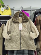 Kurtka Acqua Limone Italy beżowa pikowana r. Uni Plus Size !!!