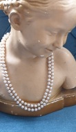PERŁY NASZYJNIK DŁUGI CUDO WEK.OBNIŻKA